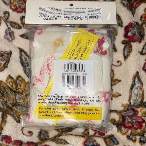 Baby Gap Disney Minnie Mouse Organic Cotton long sleeve PJ set sz 5 - Picture 4 of 6